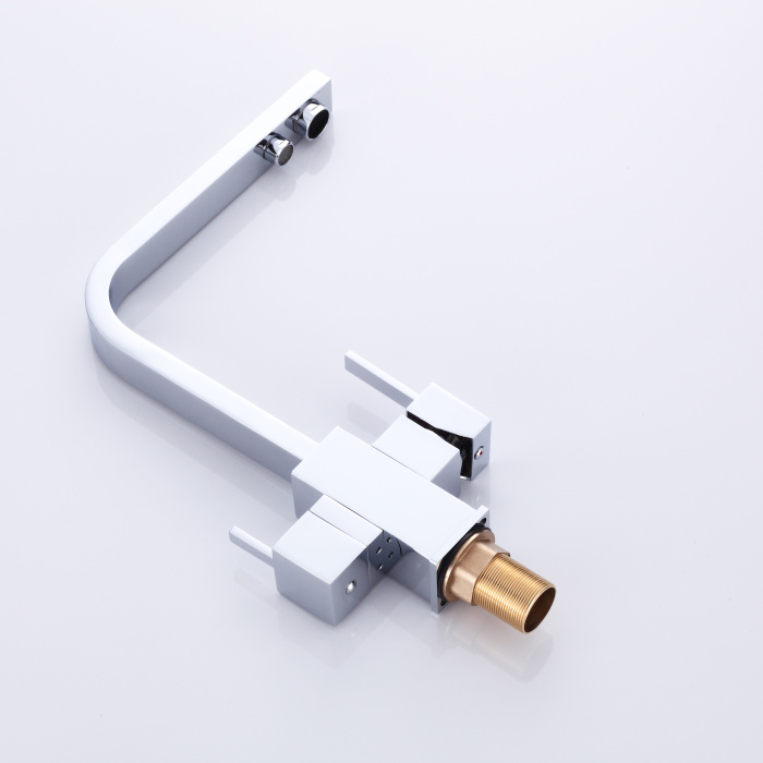 Virtuves jaucējkrāns mod. A-101-CHROME (HOT-COLD-RO)