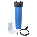 Korpuss BIG BLUE 20'' BRASS PORT 1'' ar uzgriežņu atslēgu un kronšteinu