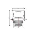Automatic Filter valve model: WR - 4F - FLOW 1'' , 3 - 7T/H