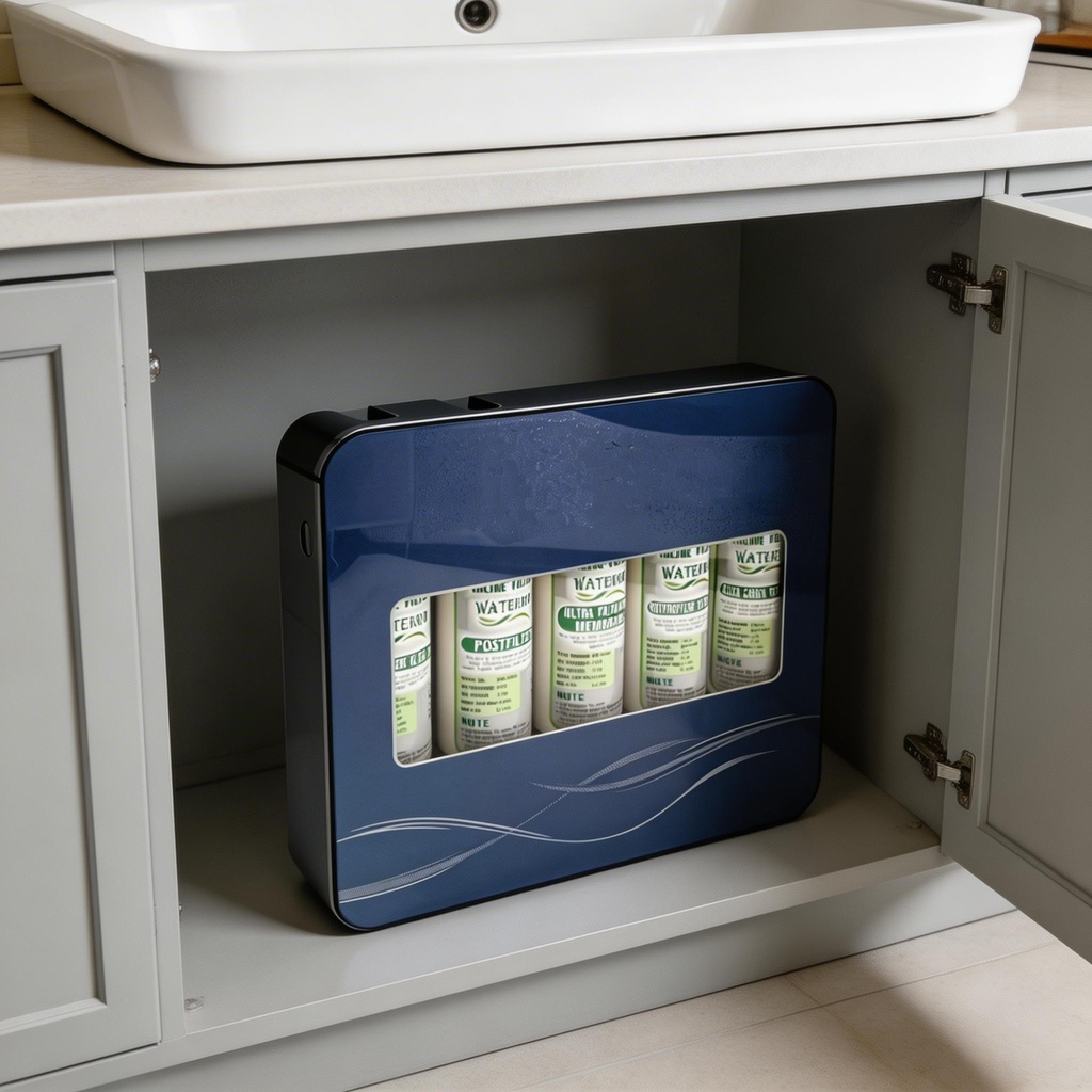 Ultrafiltrācijas ūdens attīrīšanas sistēma BALANCE UF SOFT ar augstas efektivitātes INLINE QF membrānu