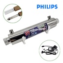 UV sterilizators WATERRO UV16W=16W*1 PHILIPS, maksimālā plūsma 0.48t/h, 1/2''