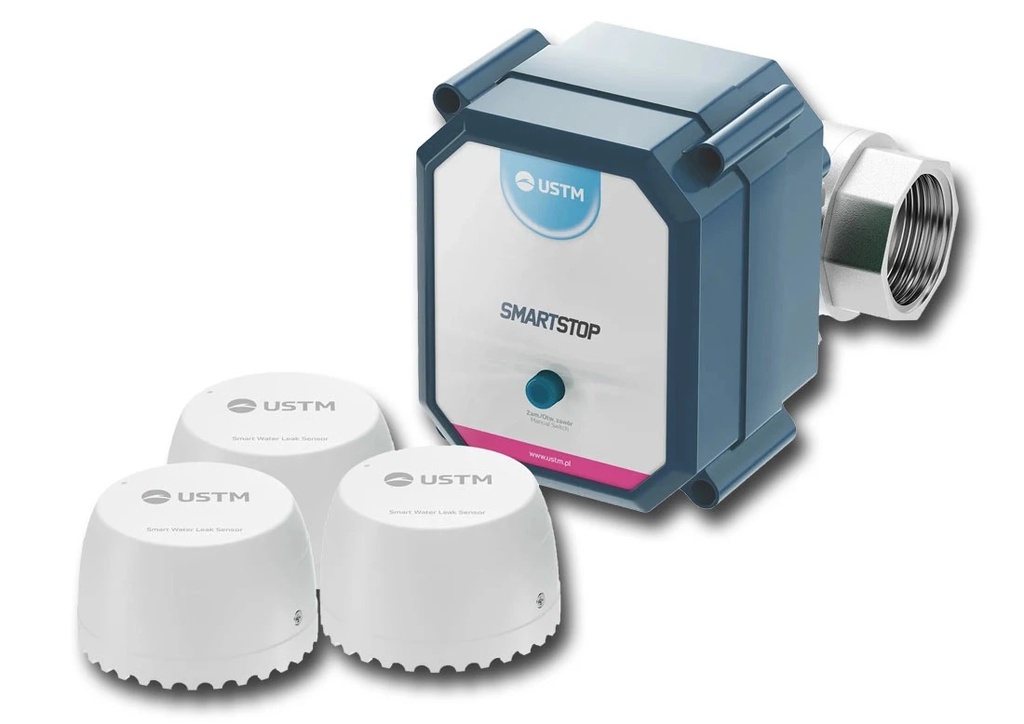 SMART STOP pret-plūdu vārsts 3/4"