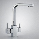 Jaucējkrāns A-101-CHROME ar dzeramā ūdens padeves funkciju (trīsceļu)